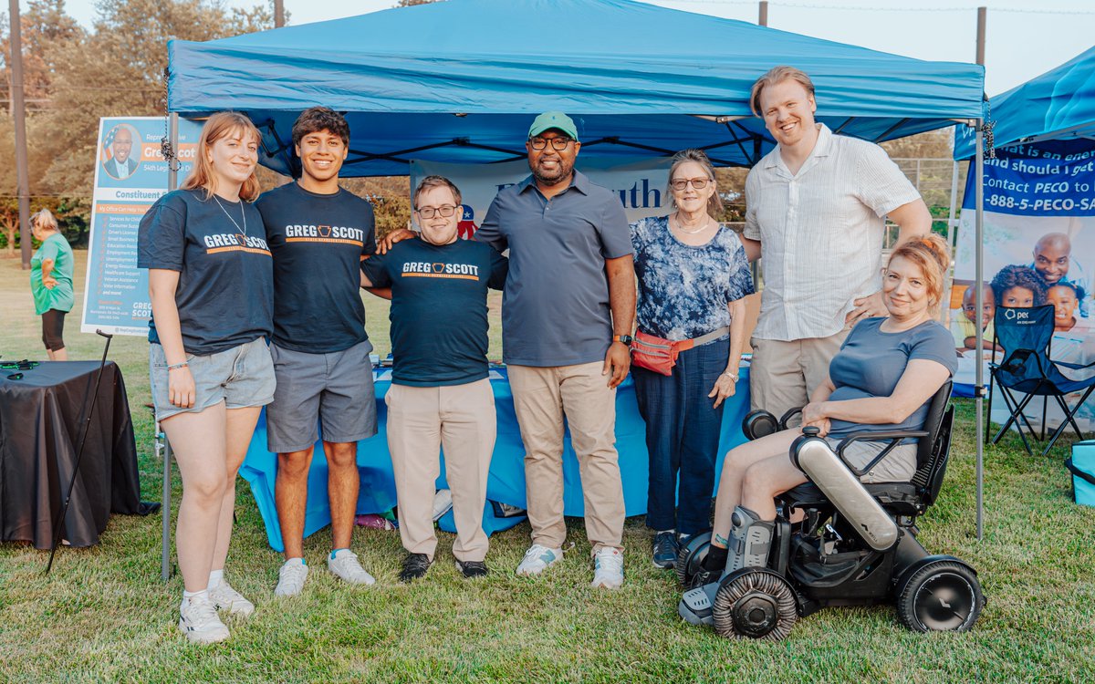 RepGregScott's tweet photo. Last night my staff and I were out at National Night Out events in Plymouth and Norristown. It was great to spend time serving community members alongside our first responders. #RepScott #Nationalnightout2023 https://t.co/WGtYU7ilmT