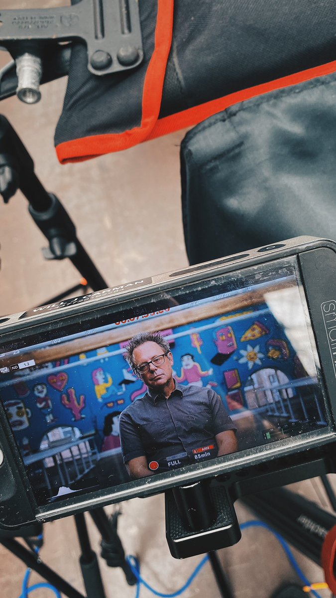 Some fun interview setups over the last two days.