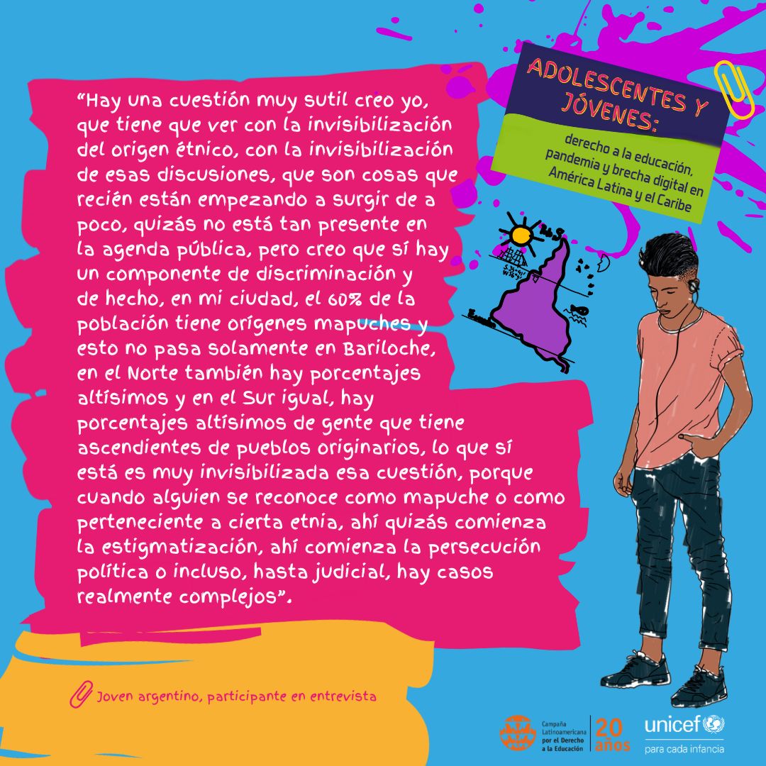 redclade's tweet photo. #TomaNotaCLADE
Informe Adolescentes y jóvenes: derecho a la educación, pandemia y brecha digital en América Latina y el Caribe.
👉🏾Lee + https://t.co/6nVK8eFV7c
#LaEducaciónQueNecesitamos #CLADE #Juventud https://t.co/dZCTDJ7nrX