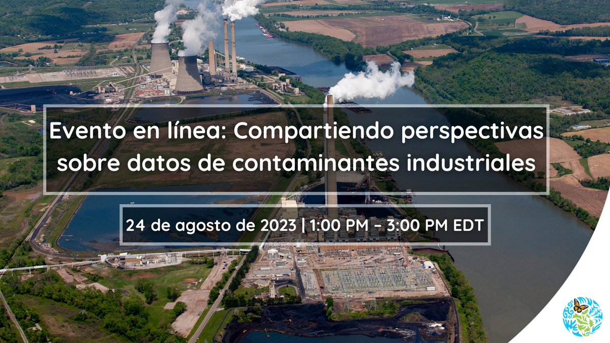 ¿Te interesa iniciativa Registro de Emisiones y Transferencia de Contaminantes 🏭?

Ayúdanos a mejorar herramientas de acceso a datos llenando cuestionario:
👉 bit.ly/3rDWXUQ

+info:
👉 cec.org/es/events/comp…