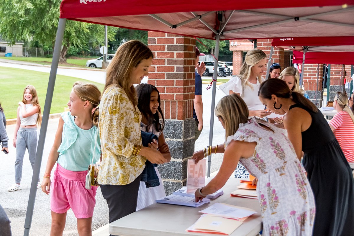 New students and their parents got their first view of Hughes life today during the Ready to Roar session.