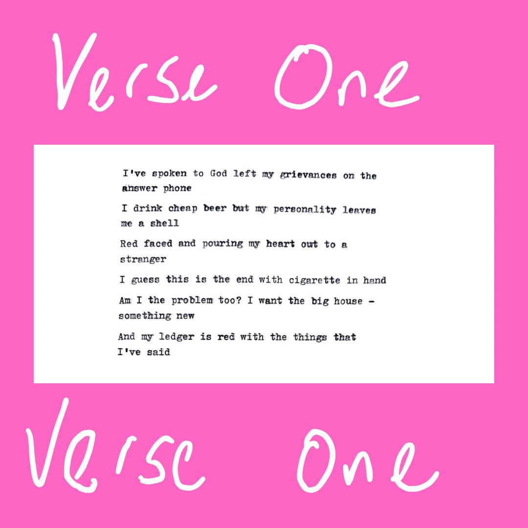 joemurdoch9's tweet photo. @slowerrrrrr next single is out in the next two day. Here are the lyrics I hope you enjoy https://t.co/mu7uWaf4uH