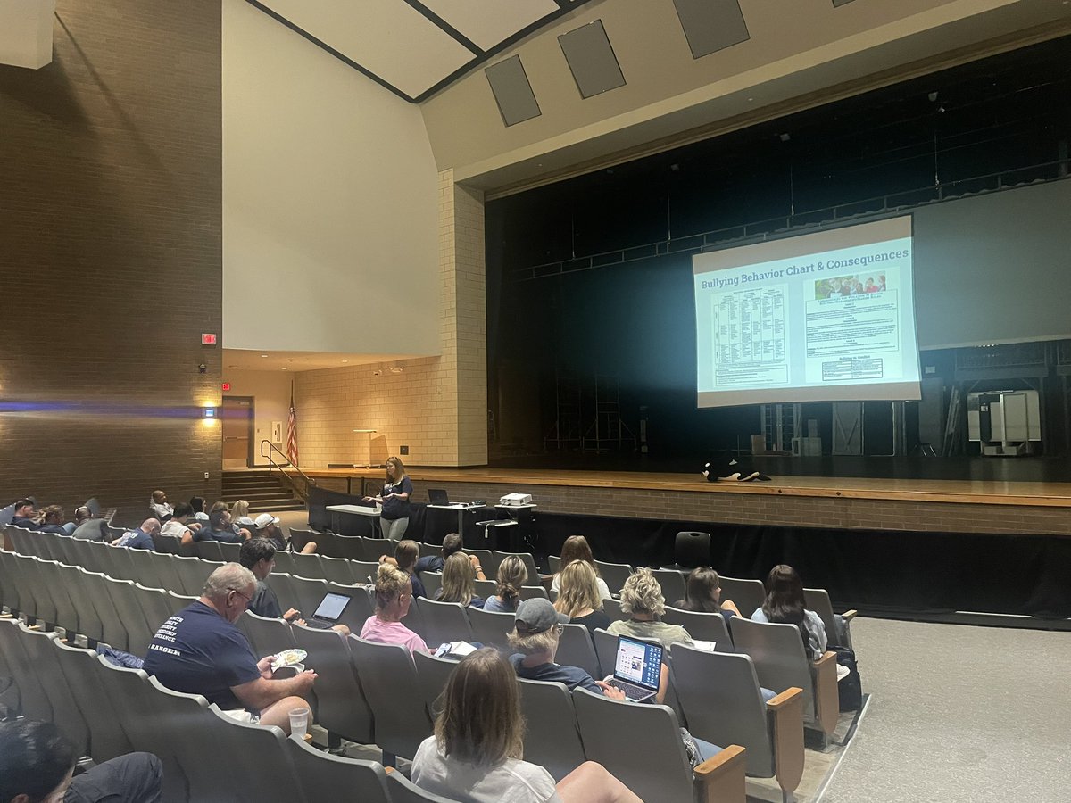 MeganTheBruce's tweet photo. Our counselors are back at it - facilitating fantastic sessions for our teachers for the 2nd day in a row! 🌟 #RangerCON @Ms_Cole_TheAP @Keith_Tolleson @LSHSRangers https://t.co/3LAR83W2uS