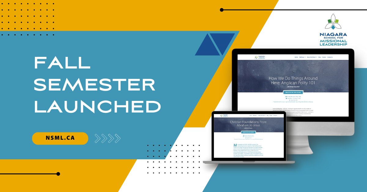 Our full Fall semester has launched! Join a unique community learning together to respond missionally to the needs of God's world! Join us at nsml.ca.