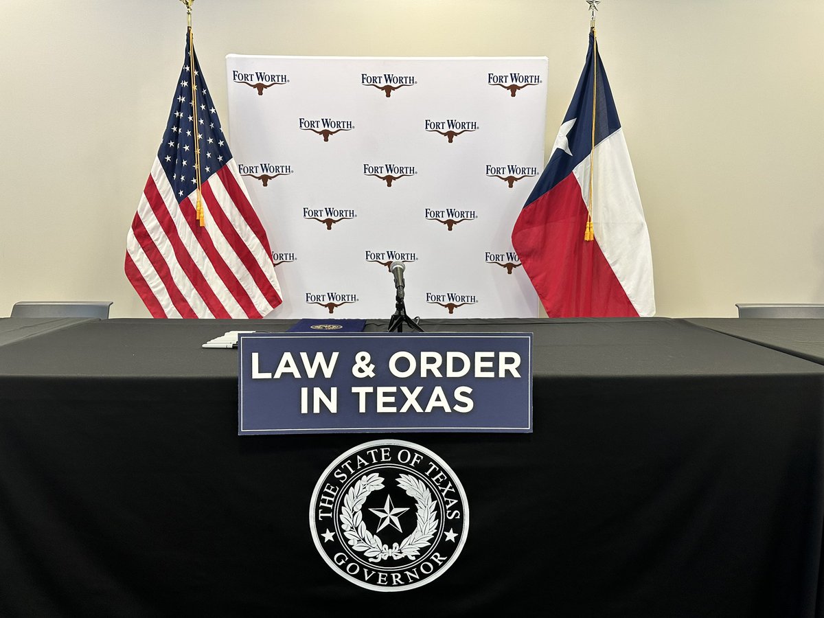 Illegal street racing will NOT be tolerated in Texas. I’m in Fort Worth this afternoon for a ceremonial signing of two new laws to combat illegal street racing. Tune in live: Facebook.com/TexasGovernor