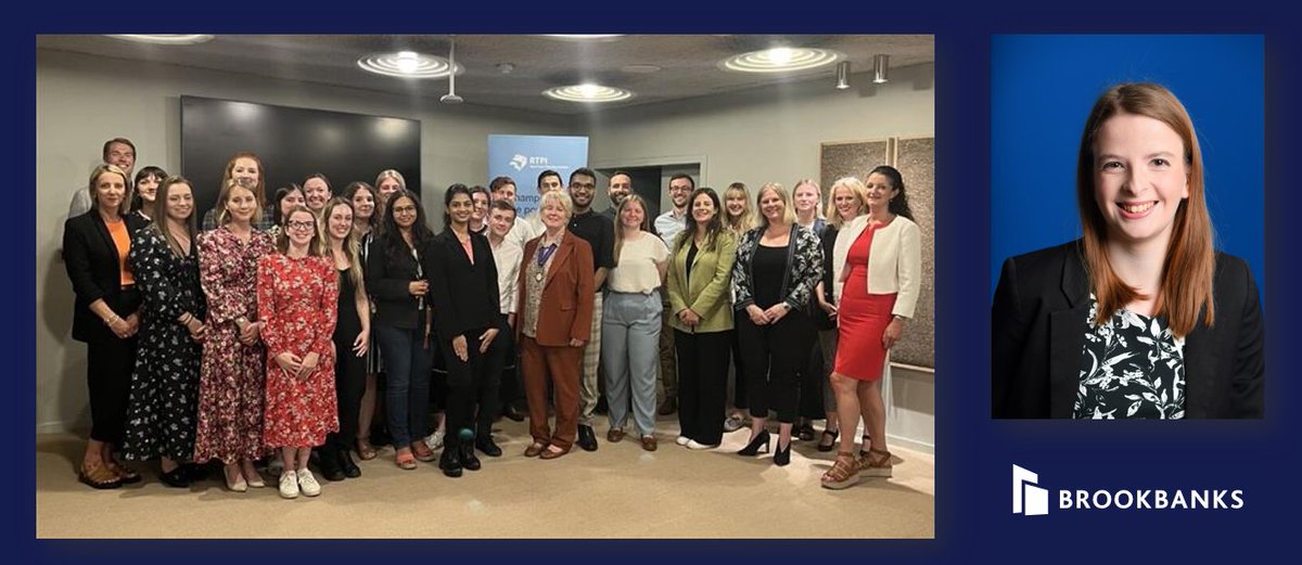 Our Development and Planning Manager, Annabel Le Lohé MRTPI, represented Brookbanks at the Royal Town Planning Institute Chief Planners of Tomorrow Event in London last month. Annabel says "It was great to represent Brookbanks at such a wonderful and inspiring event." #RTPI