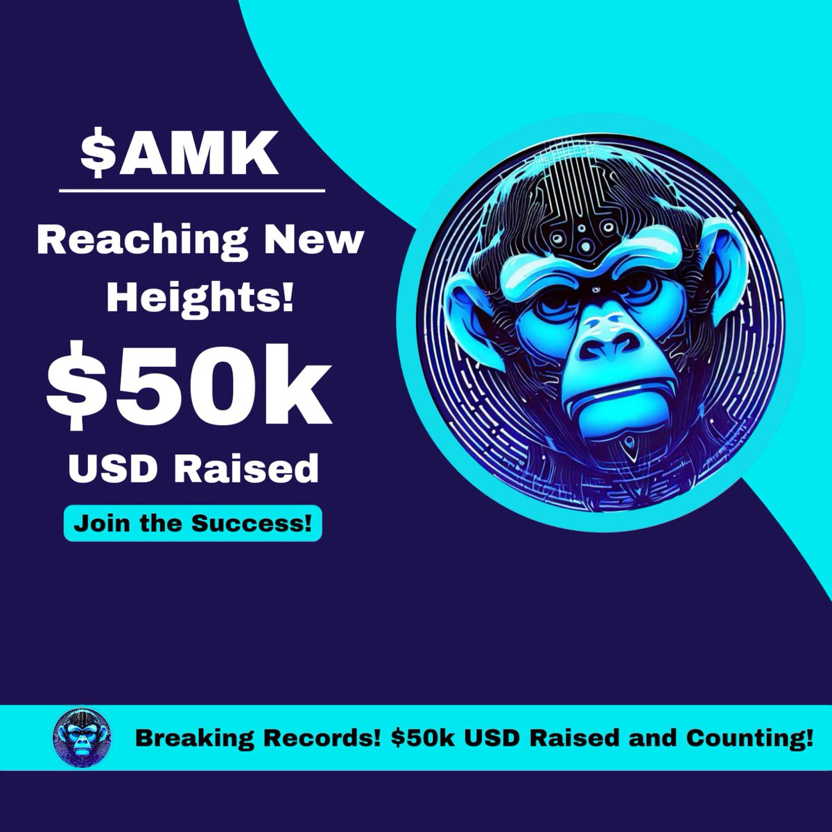 array_monk's tweet image. You can’t rush greatness but you can be sure that we are here to achieve it.  
Thank you all for the Trust! 💯
👉 Join the Success: arraymonk.com/dex/
#ArrayMonkCommunity #AMK $AMK #Presale #50kRaised #ICO