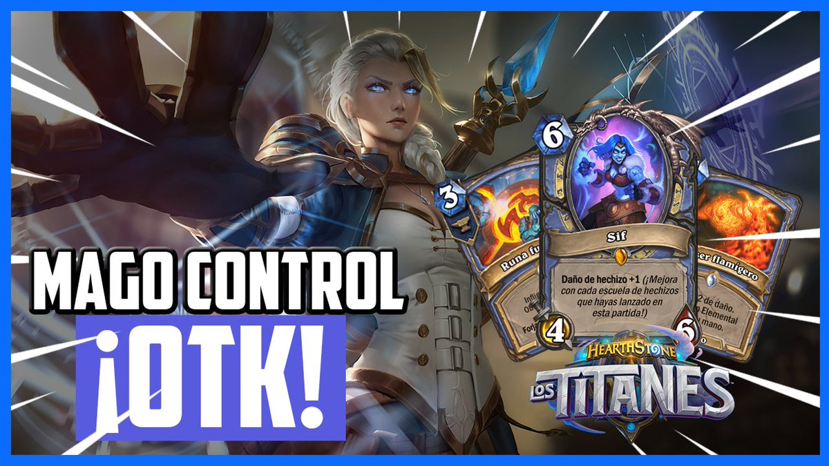 Swagnaros's tweet photo. Mago regresa con un mazo divertido, controlero y que  te desbarata el hocico en un solo turno  😈👇https://t.co/bxMKl3UwB2
#hearthstone #hearthstonetitans #hearthstonemago https://t.co/KcZBVQsMwR
