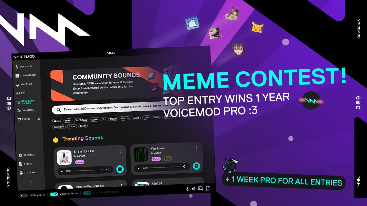 Voicemod tweet media