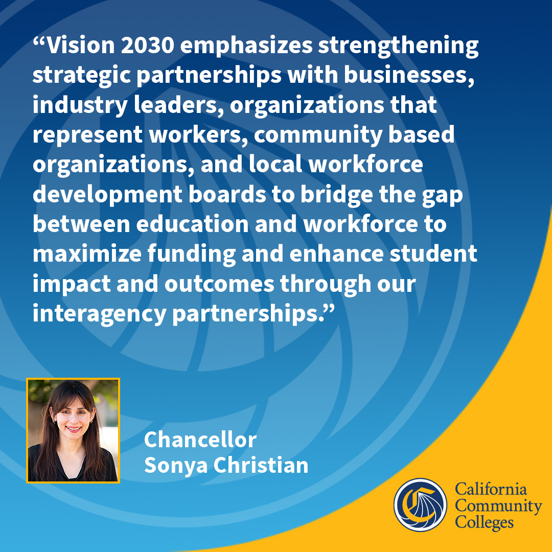 Thank you to everyone who joined us for today's #Vision2030 webinar! 
Visit our website cccvision2030.org to learn more about this innovative framework, share your input and learn about upcoming engagement events. 
#OurTimeIsNow  
(1/2 - Presenter quotations)