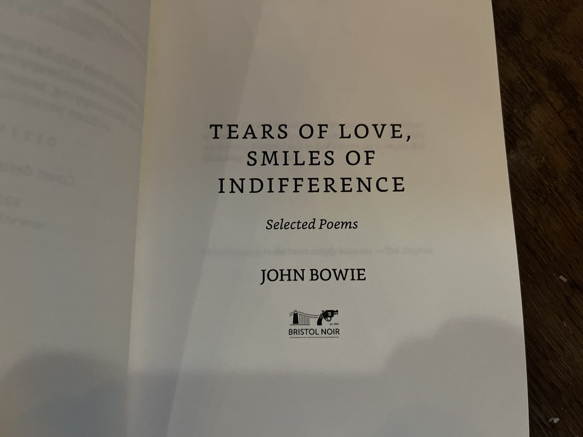 NoirBristol's tweet photo. It’s a wrap

#comingsoon #poetry @NoirBristol @johnbowie #tearsoflove #smilesofindifference #readingcommunity https://t.co/fZd84qlDbY