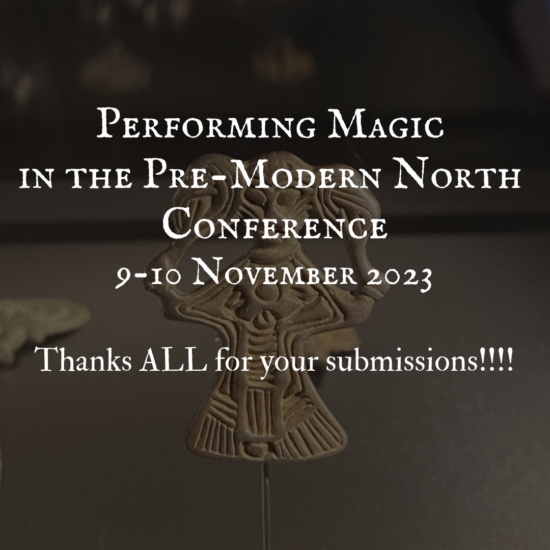 Performing Magic in the Pre-Modern North tweet media