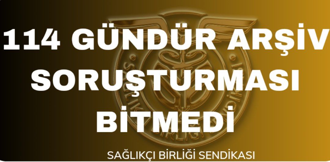 Yaklaşık 4 aydır ÇKYS sistemine işlenmesini bekleyen sağlıkçıların mağduriyeti devam etmektedir.

Yasalara göre arşiv soruşturması 90 günlük bir süre olmasına karşın buna uygun davranılmaması hukuka aykırıdır.

Çkys bekleyenler derhal sisteme işlenmelidir. <a href="/AliYerlikaya/">Ali Yerlikaya</a>