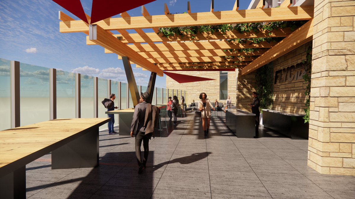 fly_CID's tweet photo. Did you know CID has an amazing patio where you can soak up the sunshine?  Grab a beverage and take a seat outside. And did we mention we will have TWO patios when the terminal project is complete? That's right! The photos show today's patio and tomorrow's!
#flyCID #FlyLocal https://t.co/Gr9KIzW4Nf