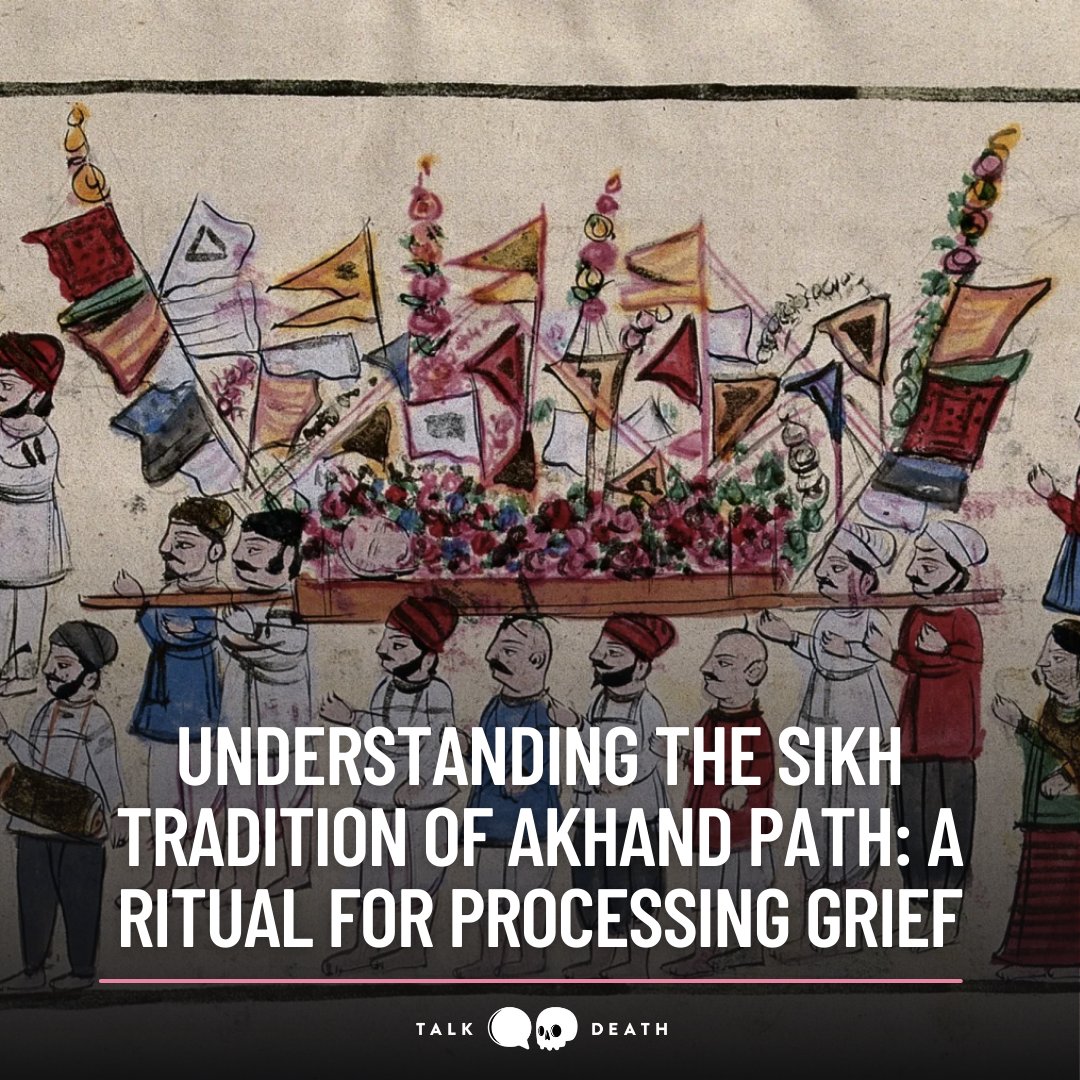 Guest writer Noor Anand Chawla talks about the Sikh tradition of Akhand Path and its long history of ritual as a way to process grief. talkdeath.com/understanding-…