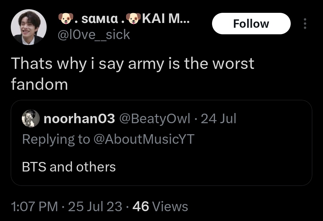 acejunghsk_'s tweet photo. ARMYs being the "worst Fandom" 
A thread 🧵

Kpoppies are invited in the qrts and replies 💀 https://t.co/roiiinbIAj
