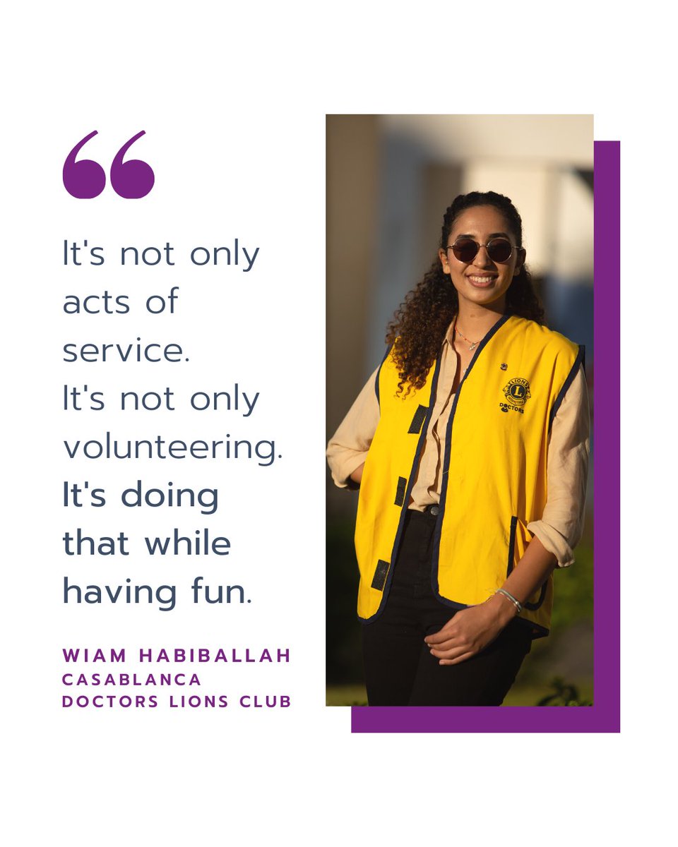 "It's not only acts of service. It's not only volunteering. It's doing that while having fun." Learn how the Lions Club Casablanca Doctors Unité bring fun and fellowship to their club: youtu.be/Lx_hK1Xvrcc