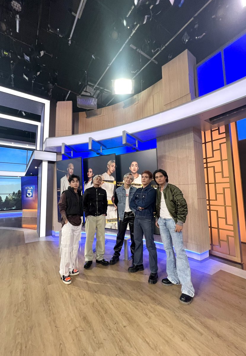 ⚠️ KTLA 5 Morning News Guesting

What a great way to start our day! Thank you so much for having us <a href="/KTLA/">KTLA</a> <a href="/KTLAMorningNews/">KTLA 5 Morning News</a>!

Stream 'PAGTATAG!' EP 🔗 push.fm/ps/sb19-pagtat…

#SB19 #PAGTATAG #SB19PAGTATAG 
#SB19onKTLA5