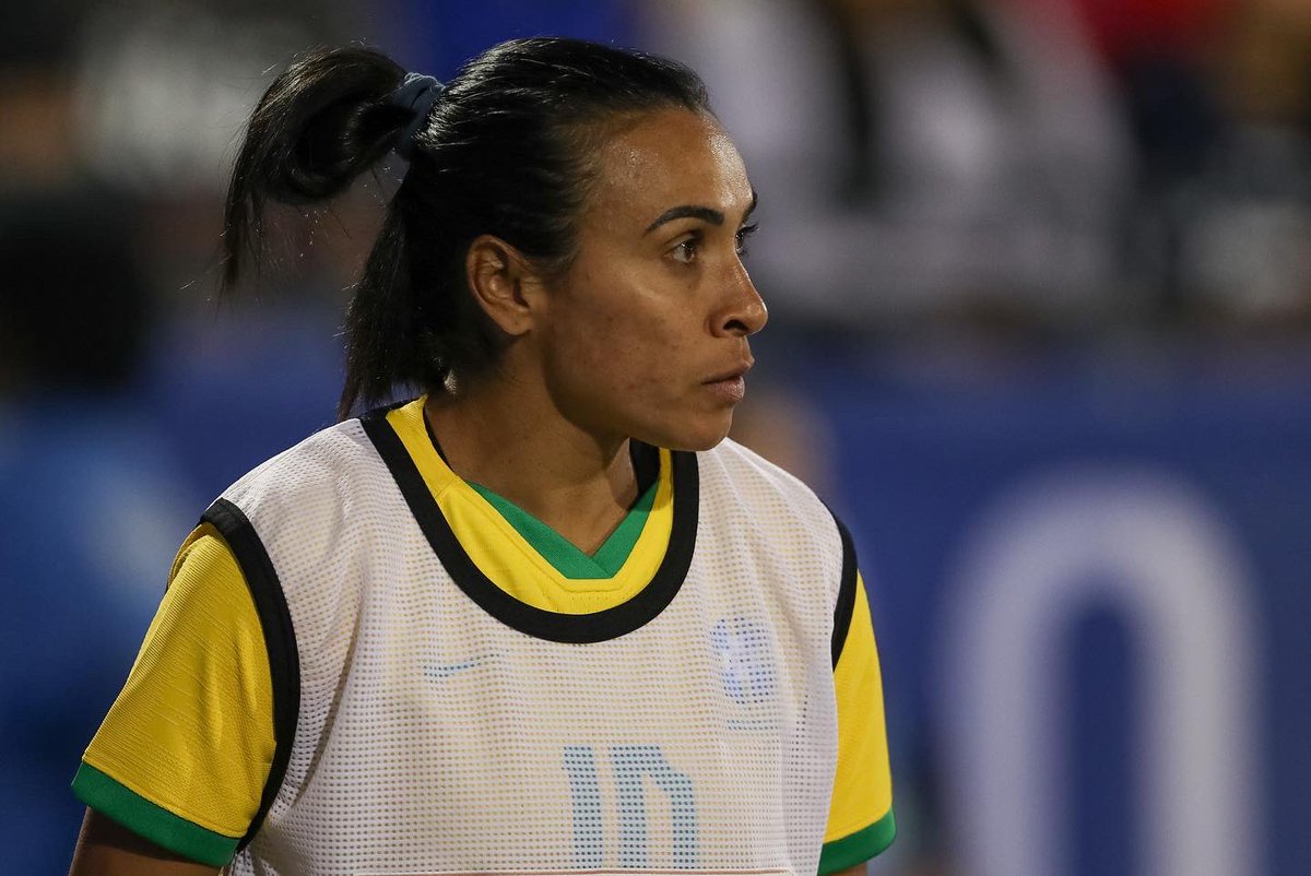 🐐 
#marta 
When I was standing near her on the sidelines in Frisco earlier this year, the profound impact she has had on her sport hit me. She poured EVERYTHING into her sport, her 🇧🇷, her team. 
I hope she looks back on her career with overflowing pride. She deserves it.