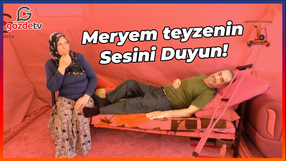gozdetvcomtr's tweet photo. Mağdur kiracı Meryem teyze sesini duyurmaya çalışıyor! 

Kirayı ödeyemediği için evden çıkarıldılar, yatalak eşi ile çadırda yaşam mücadelesi veriyorlar...

https://t.co/VU6hRXsIqN https://t.co/GrnH8w5NsT