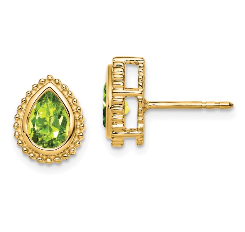 ServiceMerch's tweet image. Peridot: August's Birthstone and 15th Anniversary.  One of the few gemstones to be found in only one color - Beautiful AND Affordable - shop today at ServiceMerchandise.com
#PeridotGemstone #birthstone #augustbaby #anniversarygift #gemstonelover