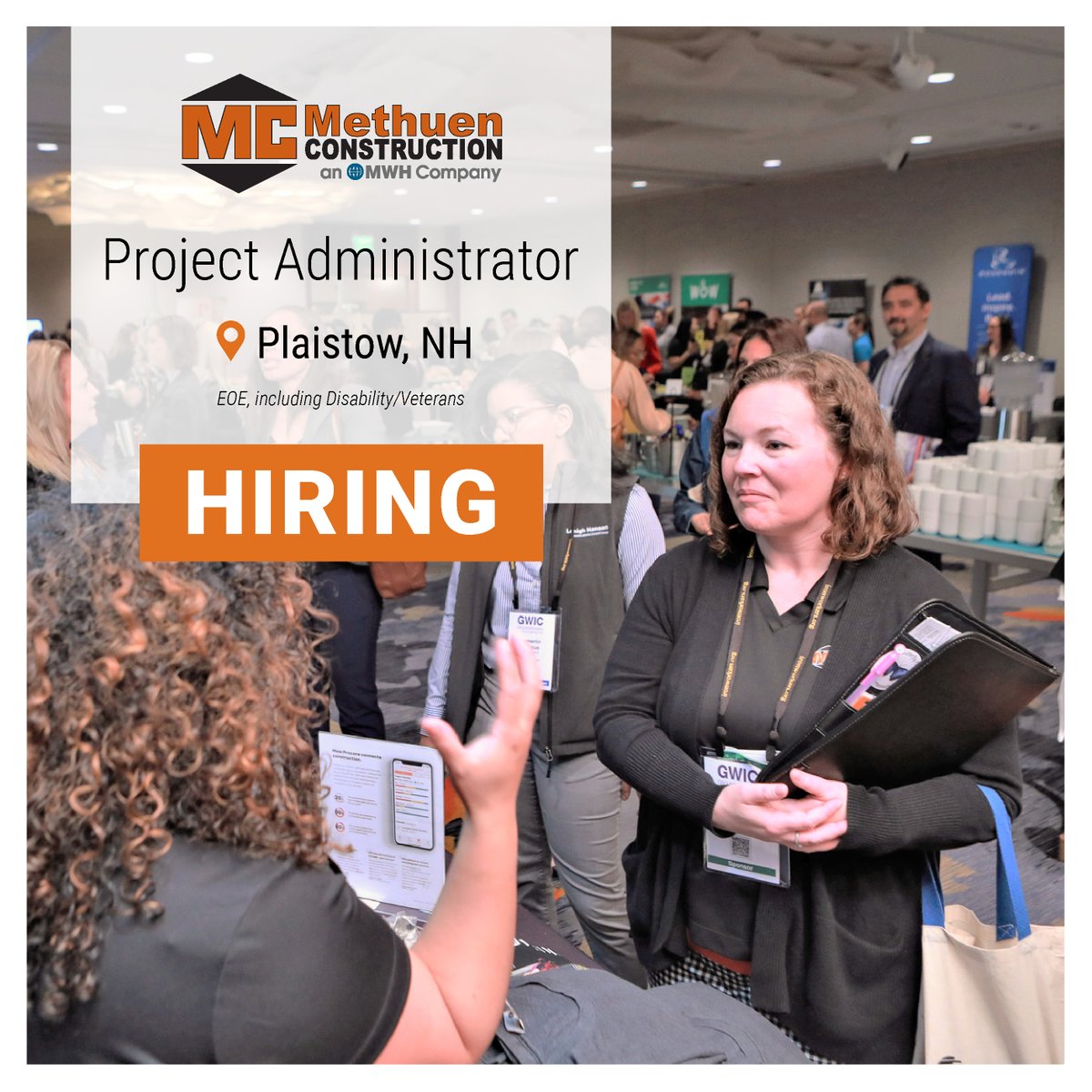 MethuenConst's tweet image. We're on the lookout for a Project Administrator to join our team and help drive our projects to success! If you're organized, detail-oriented, and love a challenge, this could be your perfect fit. Apply today! bit.ly/3ph1UlI ! #ProjectAdmin #BuildYourCareerWithUs