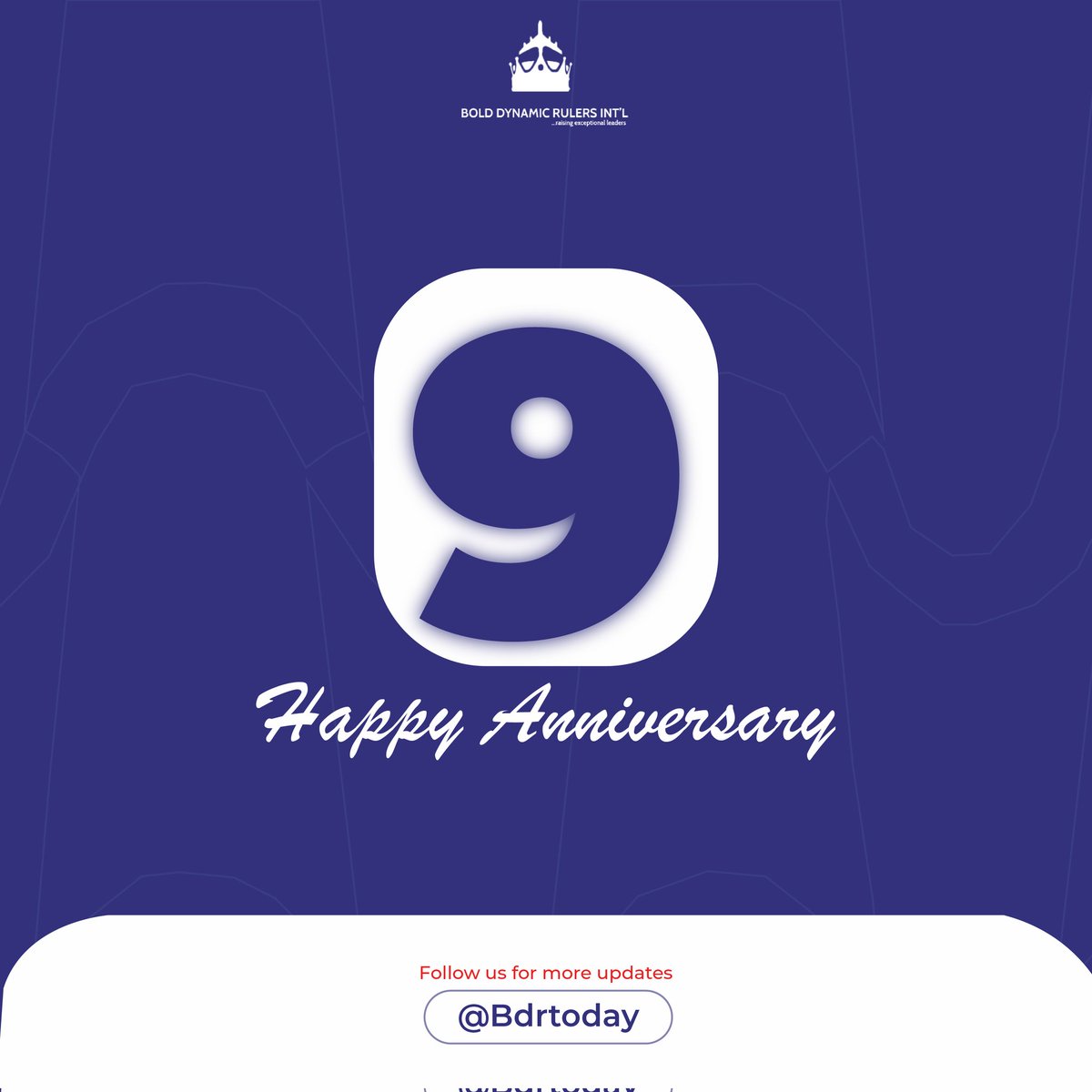 bdrtoday's tweet photo. Celebrating 9 years of impacting lives and raising exceptional young leaders for a better future!
Happy Anniversary @bdrtoday
#bdrtoday #9thanniversary #newnigeria #celebration #anniversary #august2nd https://t.co/r0GhSyvmOl
