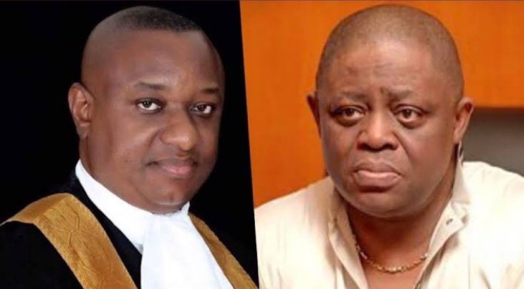 ManLikeIcey's tweet photo. JUST IN: President Tinubu appoints Festus Keyamo and Femi Fani Kayode(FFK) as Special Assistants on Twitter affairs 😊 https://t.co/fhLfTLQVgp