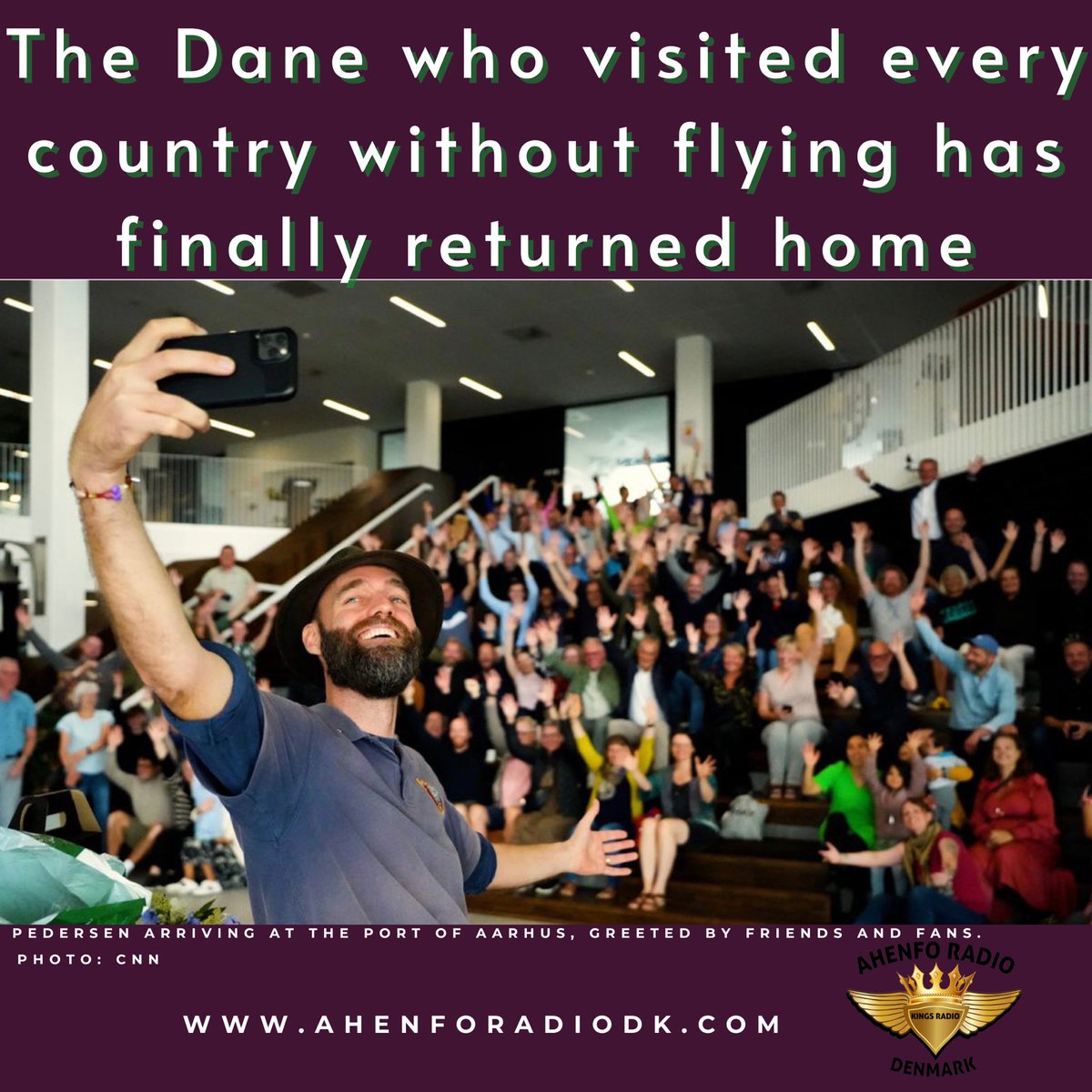 AhenfoRadio's tweet photo. Pedersen set a couple of rules for himself. He’d spend at least 24 hours in each nation and resist returning home until he finished.
Read more via the link in the bio

#ahenforadiodk #ahenforadiodenmark https://t.co/Q0Q0OQYcfB