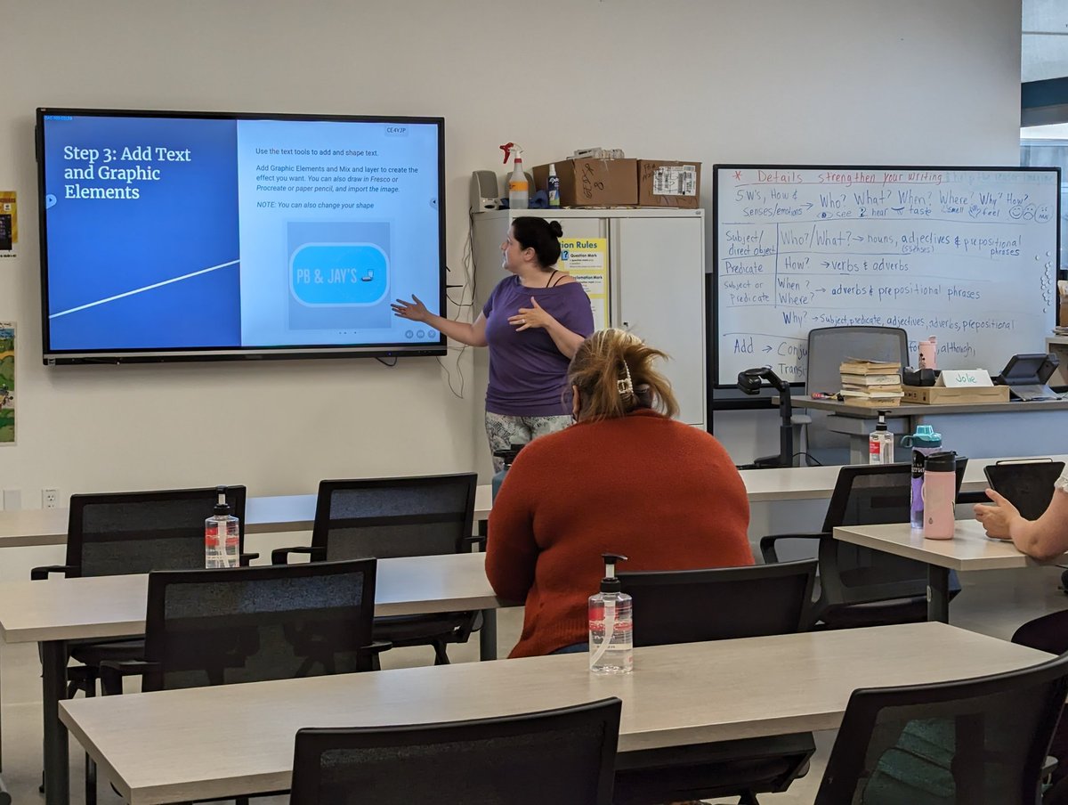 MrSorensen805's tweet photo. Great sessions and ideas being shared by @OxnardUnion teachers at this year's #OxnardU. #WeAreOxnardUnion https://t.co/Fz6vGRPQ4D