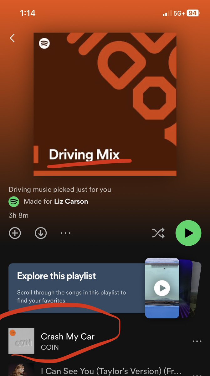 lizyill's tweet photo. ?? Spotify is this a joke https://t.co/G0xpLFs97u
