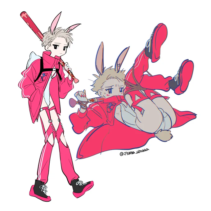 多少ゑちでも深夜なら許されるって言ってた。私が #バニーの日