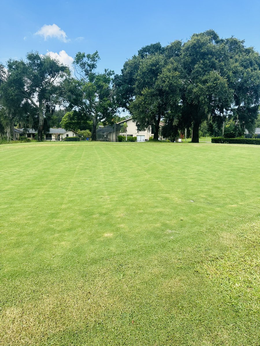 Thank you Dick Anderson and Jan Stephenson Crossroads Foundation at Tarpon Woods for trusting in the SiteOne Golf/Yara Turf Grow in program.. 50 days covered.. #siteonegolf #yara