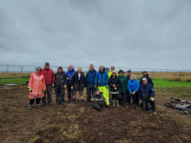 We finished on site today. Sincere thanks to each and every participant who gave their time and energy on site-through every kind of weather! As always its such a pleasure to work with ye. See ye for the post-ex! #diggingdrumangh #fingalcountycouncil #heritagecouncil