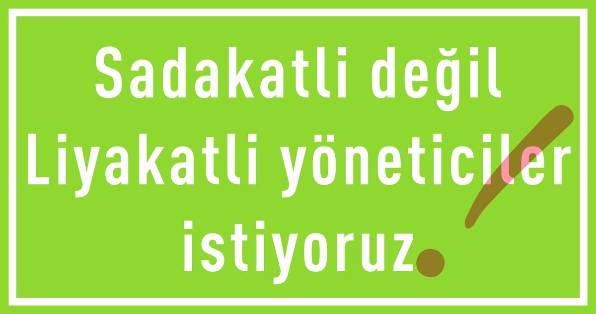 İşte bu #HemAdaletHemLiyakat