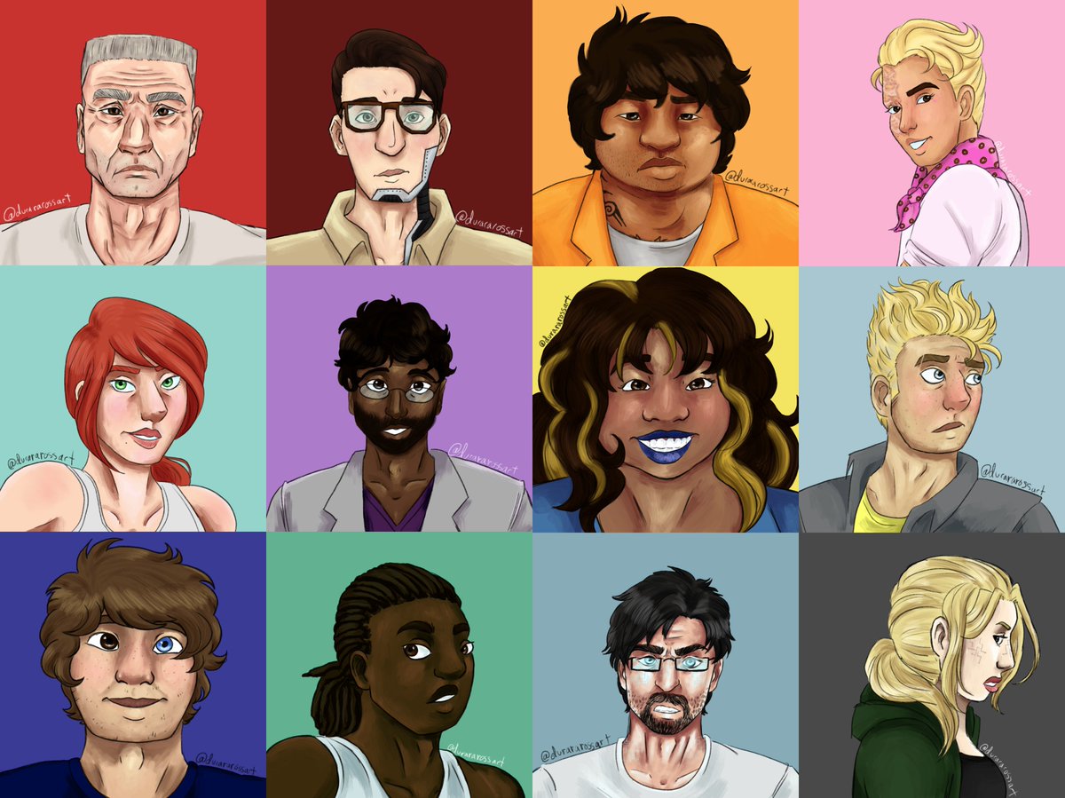 durararossart's tweet photo. happy final season! have some reds and blues! #rvb #redvsblue #sarge #dicksimmons #dextergrif #franklindelanodonut #agentcarolina #frankdufresne #kaikainagrif #agentwashington #michaeljcaboose #laverniustucker #leonardlchurch #agenttexas #allisonchurch https://t.co/uV6cFAiZ4O
