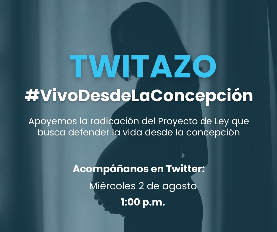Jorgeeliec66721's tweet photo. #VivoDesdeLaConcepción y demostremos juntos que Colombia es Provida 🇨🇴💙

Defendamos juntos la Vida y sumémonos a este esfuerzo  legislativo 🙏🏻 https://t.co/xlHLUDfGWN