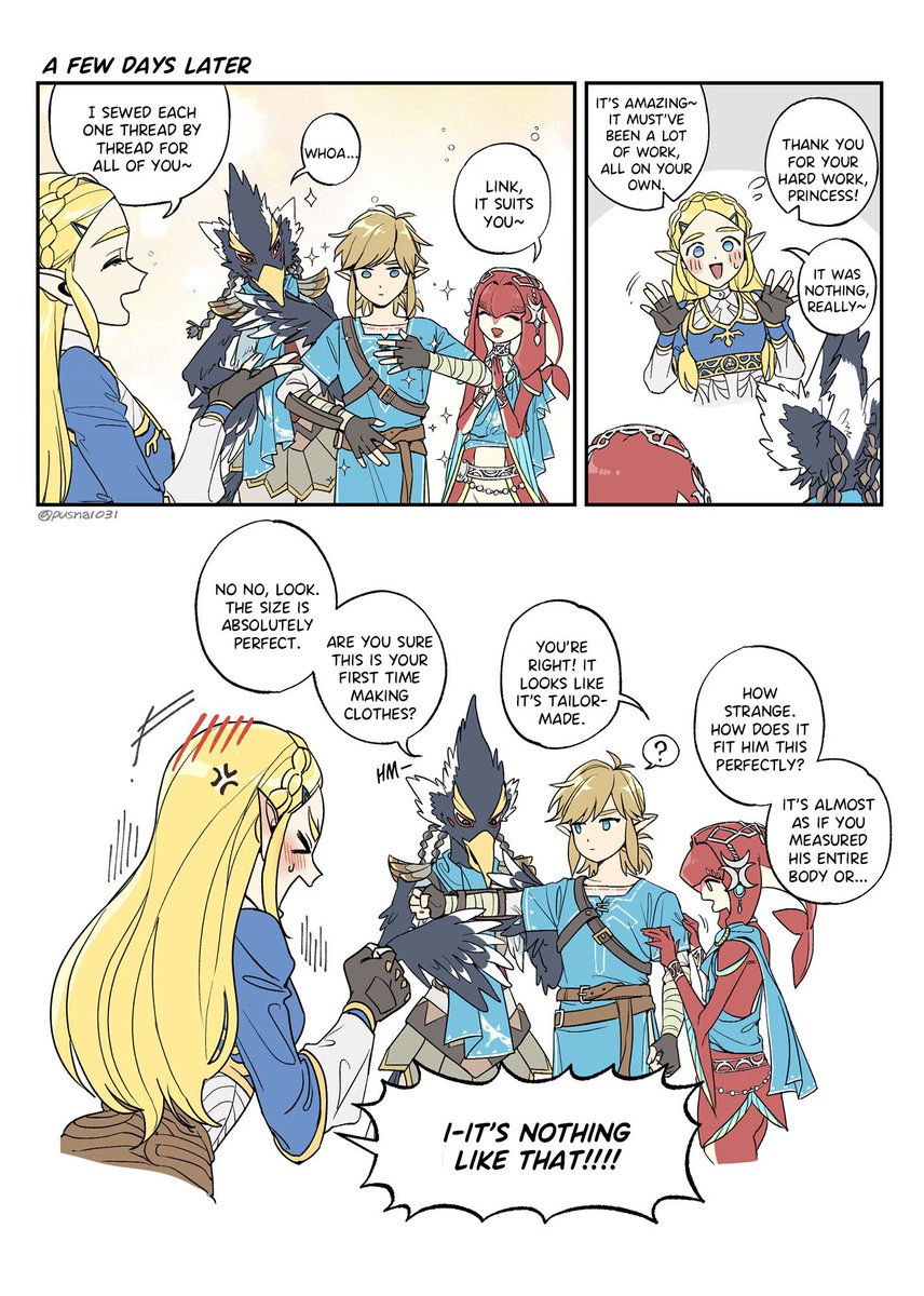 WhataFruit's tweet photo. @pusna1031 (Eng TL)
Story of before ZeLink became close
#TearsOfTheKingdom https://t.co/3ujp3J7G47