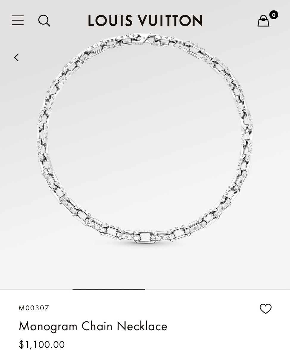 Hasanabi_Fits's tweet photo. Hasan Stream 02/08/2023
“Louis Vuitton” Monogram Chain Necklace 
💲CAD - $1100 

https://t.co/aLr0knPIt8 https://t.co/KfKKu3SrgL