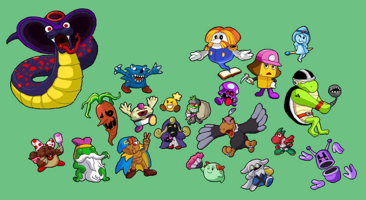 Soul_of_Springs's tweet image. 020 - Yikk (Mario &amp;amp; Luigi: Bowser's Inside Story)