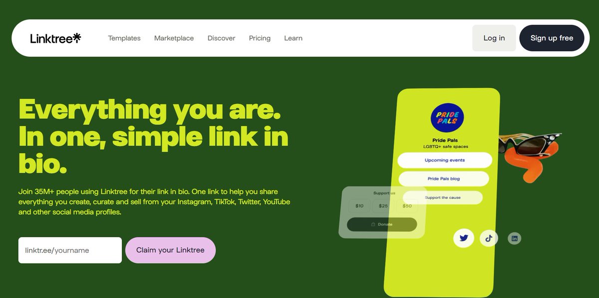 TheCoolestCool's tweet photo. Linktree is one of the most UNDERRATED SaaS companies of the last decade.

Every marketer and CEO should study their growth.

Today Linktree is valued at $1.3 billion.

They boast customers like:

- Katy Perry
- Selena Gomez
- Garry Vee
- The Guardian

Here’s how they did it: https://t.co/Y7ZEShhjYw