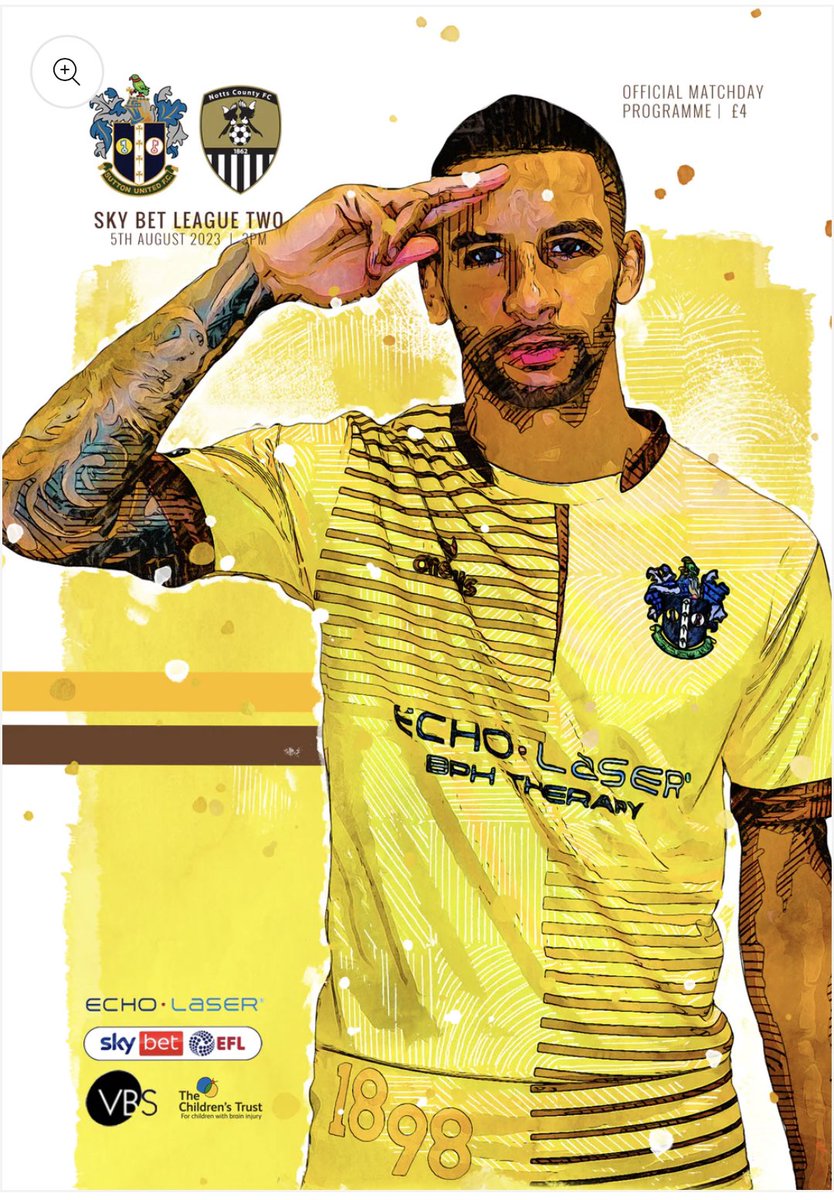 suttonunited's tweet photo. If you can’t come to the season Opener vs @Official_NCFC on Sat or just want to make sure of your copy of the programme. We have you covered - buy online 👉 https://t.co/sa21PjEta4
#suttonunited #EFLprogrammes https://t.co/6Xe6N5KnlY