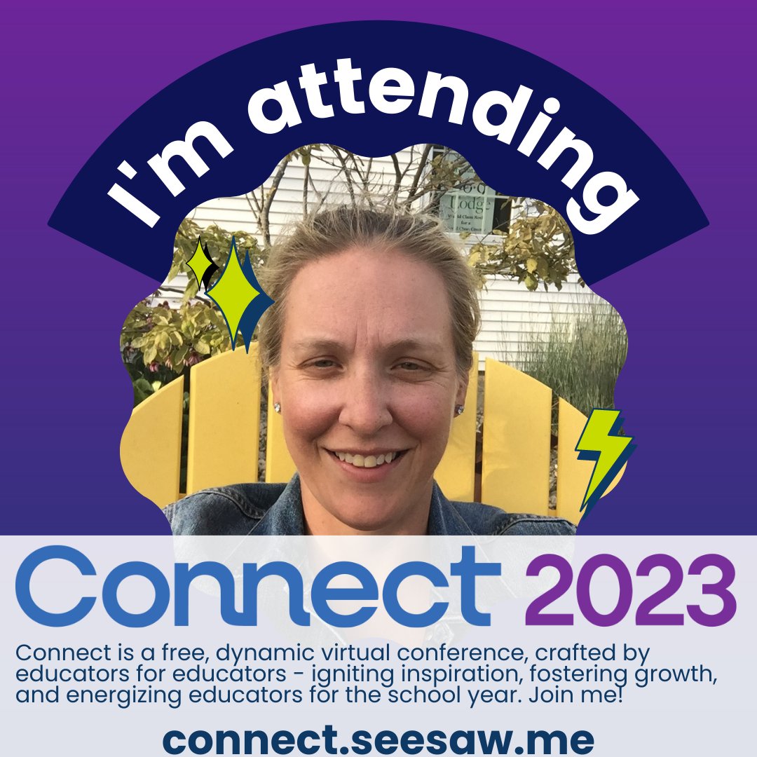 Join me at #SeesawConnect on Aug 8-9 for this free learning event that is sure to inspire! <a href="/Seesaw/">Seesaw</a>