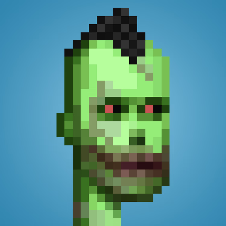 Its TIME Punks!  @punks2023 Zombie #6275 is up next!

Grab your entries: metawin.com/competition/12…

#cryptopunks #punks2023 #pixelart