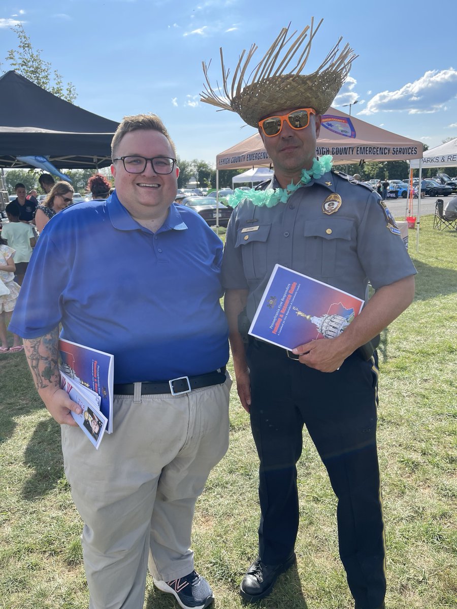 National Night Out was celebrated all across the 16th District. Here is our office at the <a href="/PerkasiePolice/">Perkasie Police</a> and <a href="/UpperMacungiePD/">Upper Macungie Police</a> events!
