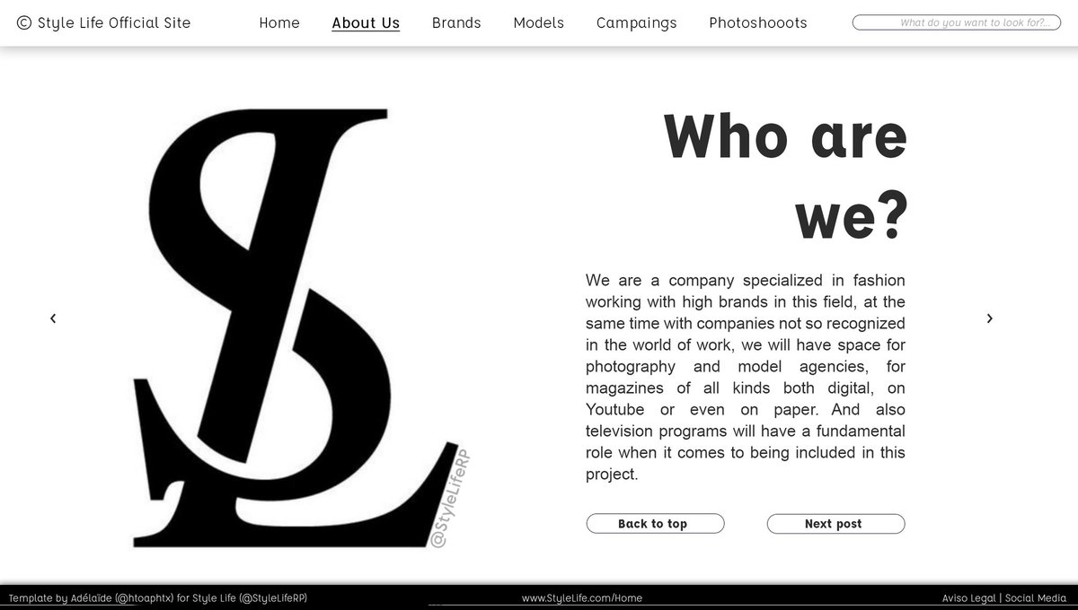 StyleLifeRP's tweet image. 🎞️📸 #StyleLifeRP › 𝗞𝗡𝗢𝗪 𝗨𝗦!

A global media company producing the highest quality content all around the word of top models by IMG Models.

© Exclusive faces with all rights reserved on 𝗜𝗠𝗚 𝗠𝗼𝗱𝗲𝗹𝘀 (@RPIMGModels) and 𝗠𝗼𝗱𝗲𝗹 𝗟𝗶𝗳𝗲 (@ModelLifeRP) on twitter.