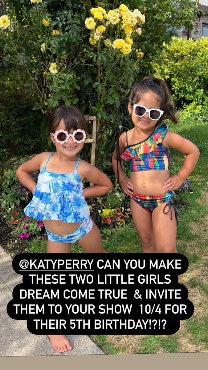 nataliemed's tweet photo. @katyperry please please make their 5th birthday dream come true &amp; invite them to your show 10/4!! https://t.co/dH8Vuqp9fs