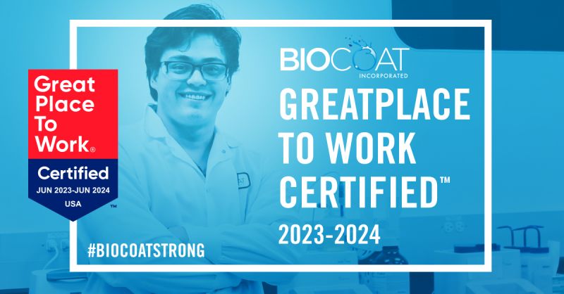 Biocoat1's tweet photo. We are incredibly proud to announce that we have been recognized as a Great Place to Work for 2023! We want to thank all our hard-working, dedicated team of associates for all they do everyday at Biocoat!  #BiocoatStrong https://t.co/4mmyK65W0Y