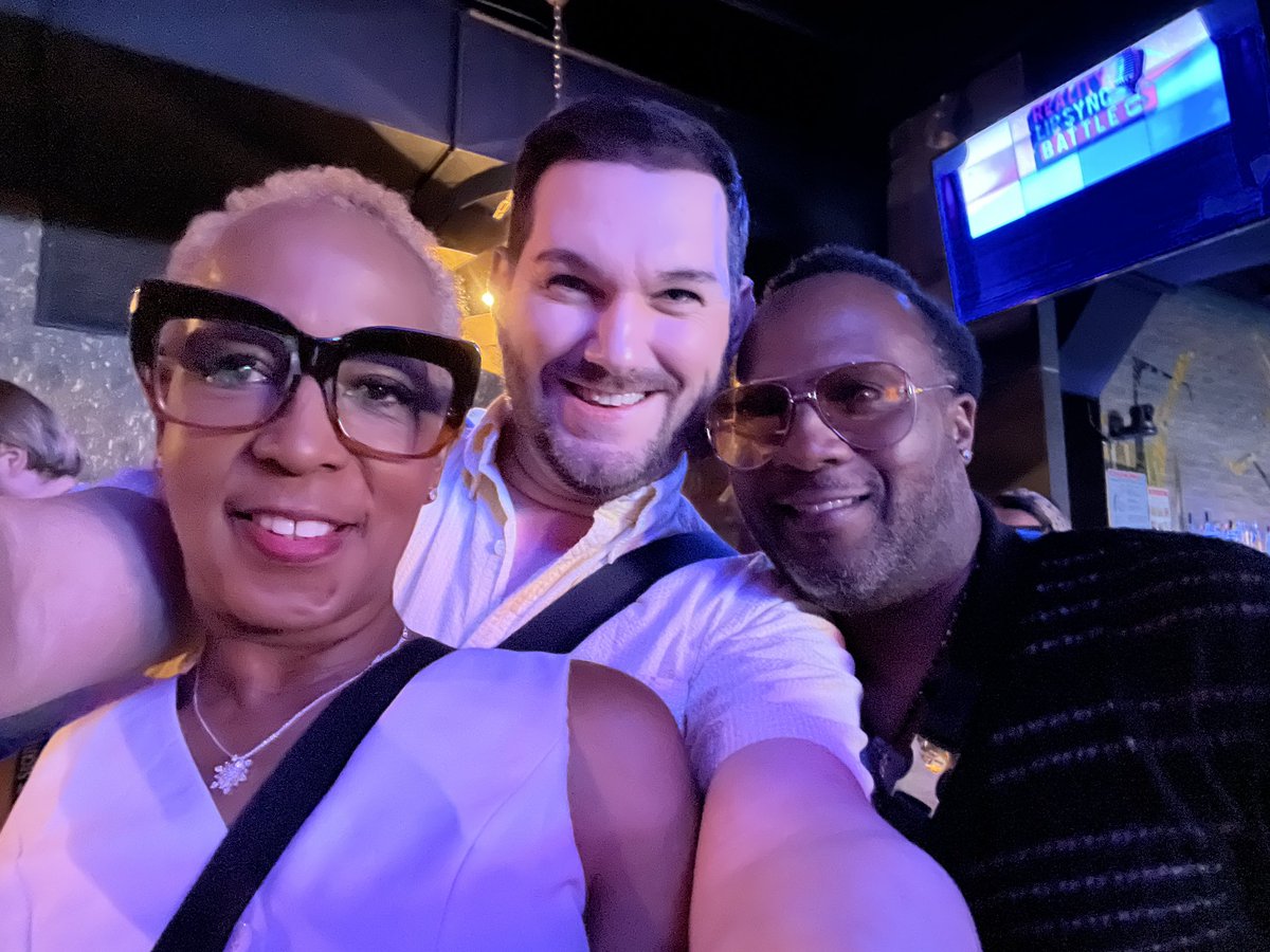 Im ready for round 2 tonight with <a href="/LExumOnTV/">Lawon Exum</a> <a href="/comedyjonah/">Jon Richardson</a>  and Monica!     

Like… we all should NOT be allowed together … we get in trouble.  😬😬😬😬🤣❤️

#bb25