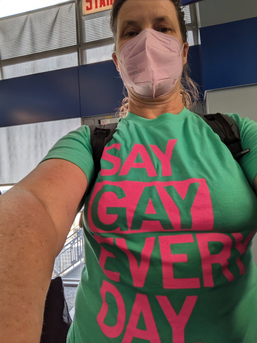 MrsDrBirgen's tweet photo. Boarding for Tampa #mathfest2023 https://t.co/Ix1AFdXO2j